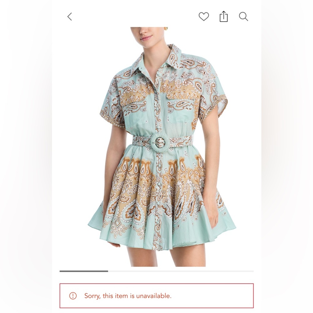 HEMANT AND NANDITA
Hemant and Nandita Belted Mini Dress